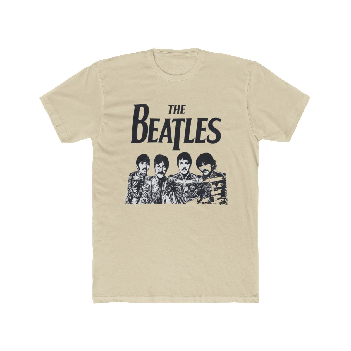 Beatles Story The Beatles Merchandise Cotton T Shirt With Beatles Band Print THE BEATLES SPECIAL EDITION S